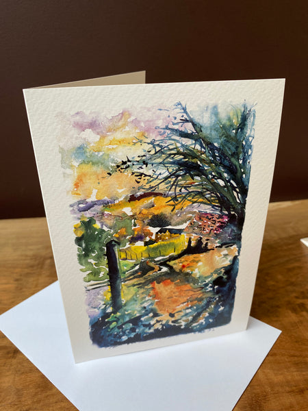 'Cotswold Scene' Greetings Cards - Pack of 4
